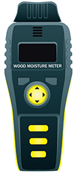 Electronic moisture meter
